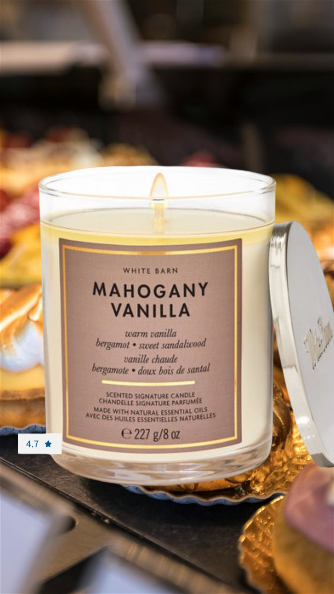 Mahogany Vanilla Candle