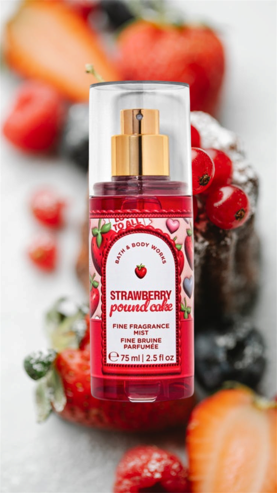 Strawberry Pound Cake